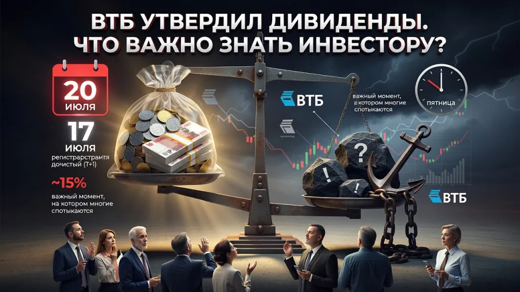 ВТБ утвердил дивиденды. Что важно знать инвестору?